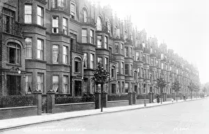Terrace Prints: Morshead Mansions, Morshead Road, Maida Vale, London