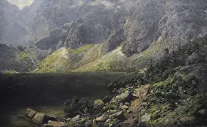 Mountainous Prints: The Morskie Oko Lake by Aleksander Mroczkowski (1850-1927)