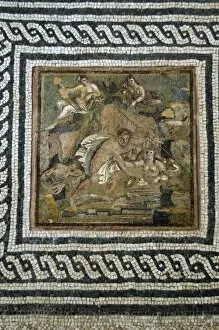 Images Dated 1st April 2009: Mosaic depicting Hylas and the Nymphs