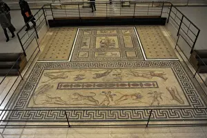 Mosaic of Orpheus. Miletus. Pergamon Museum. Berlin. Germany
