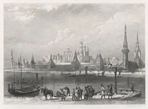 Moscow, Russia - View toward the Kremlin