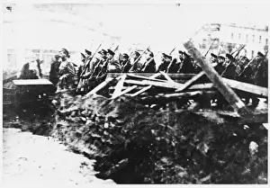 Barricades Prints: Moscow Junkers March