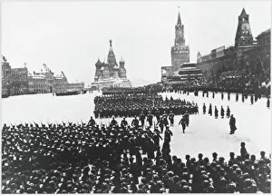 Germans Collection: Moscow Parade