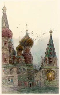 Places Collection: Moscow / St Vasili 1905