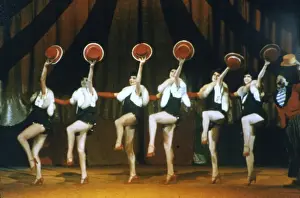 Moscow State Circus dancers in Cornwall