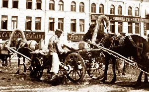 Moscow street scene, Russia