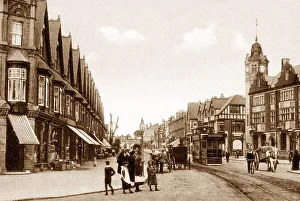 Moseley Prints: Moseley Alcester Road Birmingham early 1900s