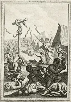 Instruction Prints: Moses Caduceus Healing