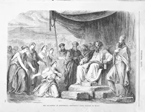 Moses Prints: Moses and the daughter of Zelophehad