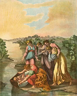 Moses Found in the Nile
