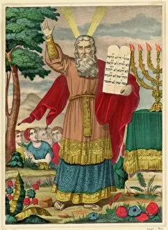 Inscribed Gallery: Moses / Ot / Commandments