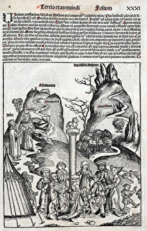 Worshipping Collection: Moses receiving the Ten Commandments