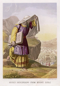 Worshipping Collection: Moses and Tablets