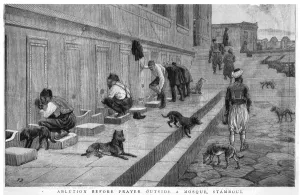 Worshippers Prints: Moslems at Mosque