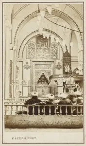 Worshippers Prints: Mosque Interior