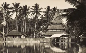 Sumatra Prints: Mosque - Minangkabau Highlands of West Sumatra, Indonesia