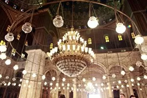 Images Dated 7th April 2011: Mosque of Muhammad Ali Pasha, Cairo, Egypt