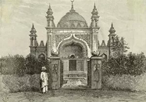 Turret Collection: Mosque at Woking / 1889