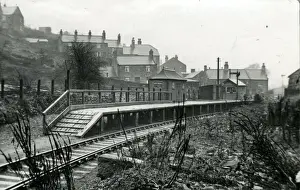 Wrexham Prints: Moss Crossing Halt, Moss, Denbighshire