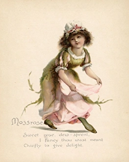 Personified Gallery: Mossrose / Language of Flowers