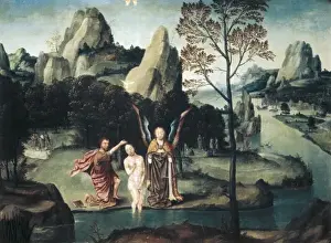 Tournai Prints: MOSTAERT, Gillis (1534-1598). Baptism of Jesus