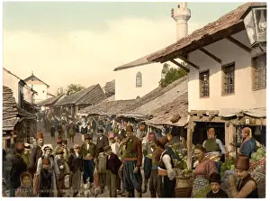 Mostar Prints: Mostar, Turken Viertel Mostar, T?rken Viertel
