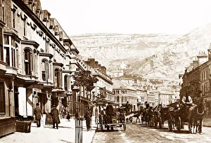 Llandudno Collection: Mostyn Street, Llandudno, Wales, Victorian period