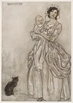 Mother / Baby / Cat 1905