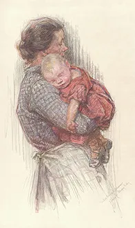 Sleepy Prints: Mother & Child