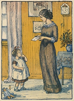 Mother, Children, Letter