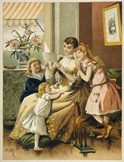 Mother, Children, Letter