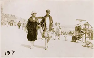 Mother and Daughter (Bess and Ciss) at Weymouth