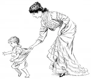 Grabs Prints: Mother Grabs Sons Shirt