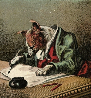 Images Dated 14th November 2011: Mother Hubbard / Writing