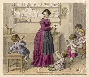 Mothers / Child / Kitchen