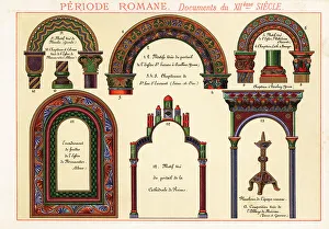 Highlight Prints: Motifs, capitals and design elements from churches of the Roman