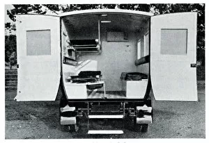 Doors Gallery: Motor ambulance interior