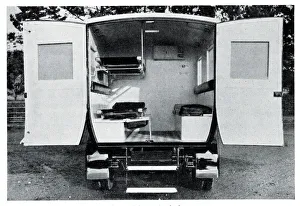 Doors Gallery: Motor ambulance interior