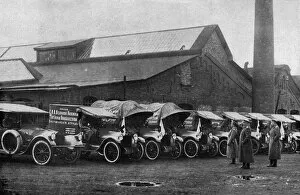 Ambulances Gallery: Motor ambulances on the eastern front, Russia, WW1