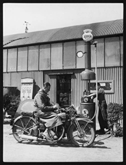 Fills Gallery: Motor Bike at Pump