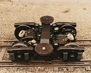 Subway Prints: Motor bogie for train on Seoul Subway
