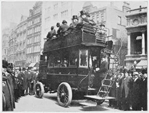 Tramways Collection: Motor Bus London 1903