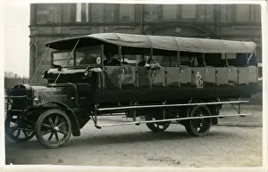 Motor-coach - Charabanc, King Cross, Yorkshire