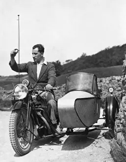 Splendid Prints: Motor Cycle and Sidecar
