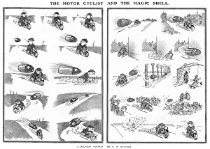 Images Dated 12th March 2012: The Motor Cyclist and the Magnetic Shell