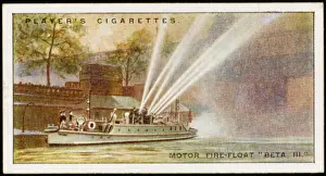 Fires Prints: Motor Fire-Boat / London