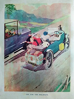 Chauffeur Prints: The Motor Picture Book, Off for the Holidays