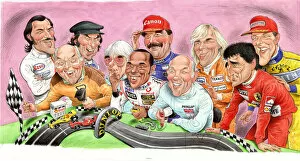 Alain Gallery: Motor racing drivers