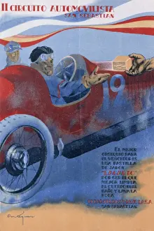 Motor Racing at San Sebastian, Spain