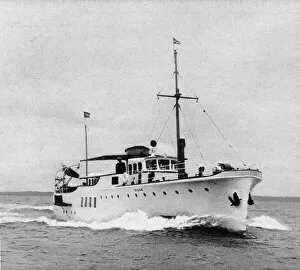 Images Dated 20th March 2018: Motor yacht, Wilna, 1935